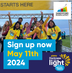 Sign up now for Sandyford Business District and Pieta Darkness into Light -  May 11th