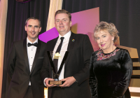 Fintan McGrogan - Bank of Ireland, Barry Napier - Cubic Telecom, Sharon Scally - Chairperson - Sandyford BID CLG
