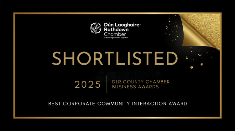 SBD Shortlisted for the 2025 Dun Laoghaire Rathdown Chamber Business Award for Best Corporate Community Interaction