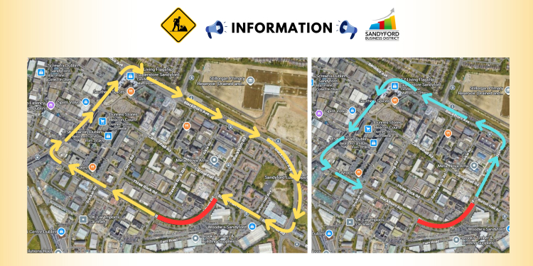 Blackthorn Road Closure Update Sandyford Business District Blackthorn Road Closure Update Sandyford Business District