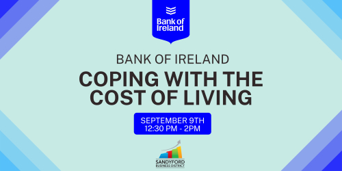 Coping With The Cost of Living Seminar September 9th