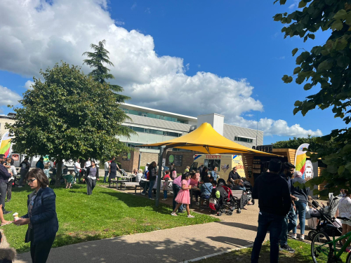 Parks, Playgrounds and Plazas in Sandyford Business District 