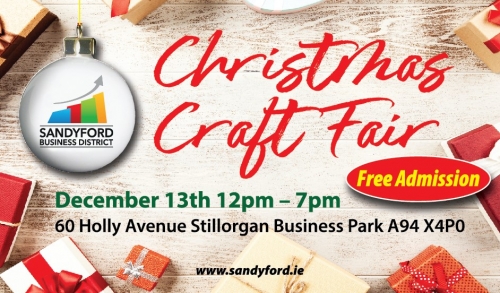 Sandyford Business District Christmas Craft Fair 2023