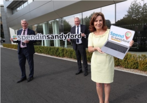 Spend in Sandyford Launch to help reboot the local economy