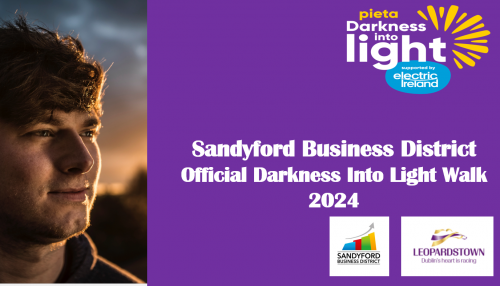 Sandyford Business District and Pieta Darkness into Light 