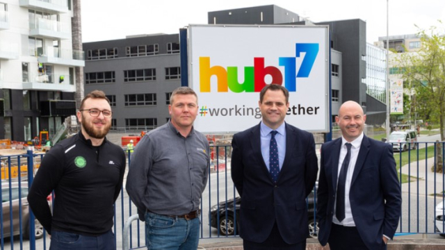 Minister Neale Richmond TD Visits HUB17