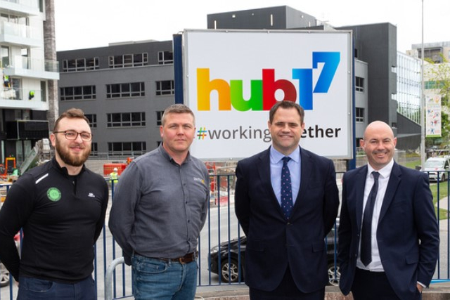 Minister Neale Richmond TD Visits HUB17