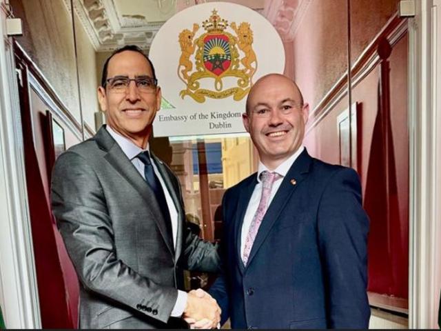 Business opportunities between Morocco, Sandyford Business District and Ireland.