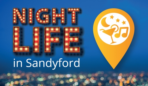 Night Life in Sandyford Business District 