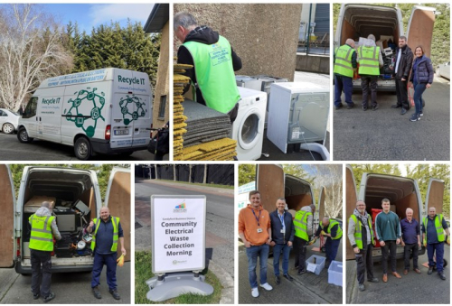 Sandyford Business District Electronic and Electrical Waste Recycling Morning: November 16th 