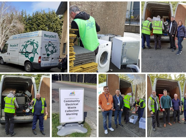 Sandyford Business District Electronic and Electrical Waste Morning 