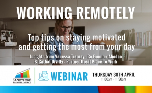 Working Remotely - Top Tips on staying motivated and getting the most out of your day