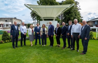 Former Mayor of Palo Alto visits Sandyford to explore twinning opportunities