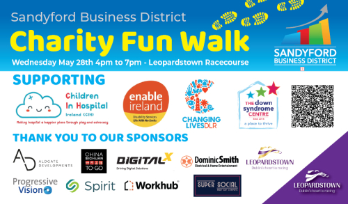Sandyford Business District Charity Fun Walk: Meet The Charities