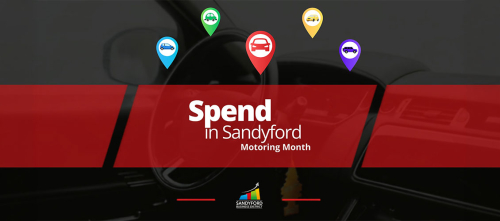 Spend in Sandyford - Motoring Month