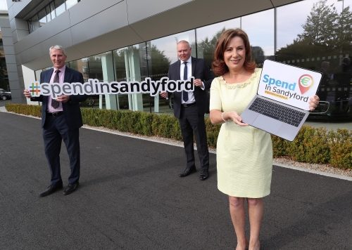 Spend in Sandyford Christmas Campaign - Help Reboot The Local Economy 