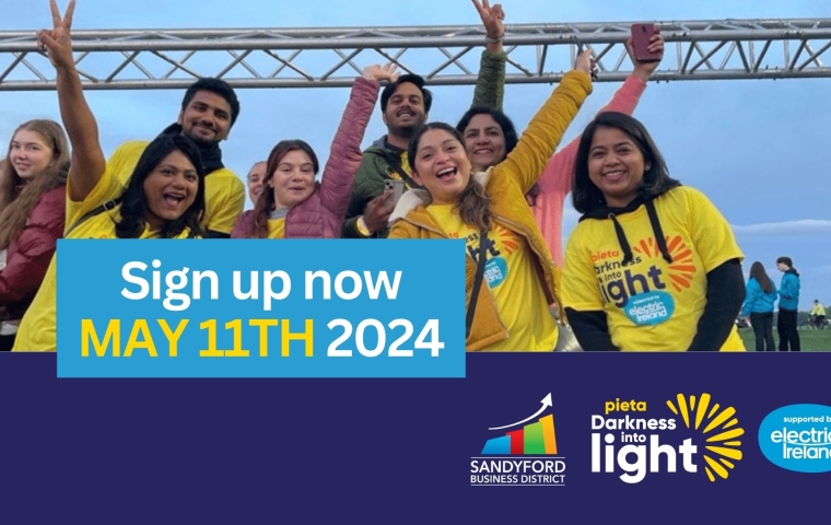 SBD and Pieta Darkness into Light Walk - Leopardstown Racecourse May 11th Sign up NOW!! gallery image