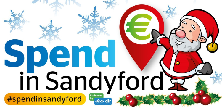 Spend in Sandyford Christmas Campaign - Help Reboot The Local Economy