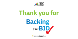 Thank You For Backing Your BID for a 3rd Term