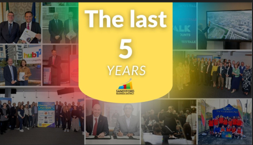 Sandyford Business District - the last 5 years 