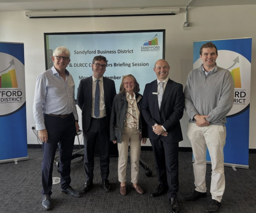 Sandyford Business District’s TDs & DLR Councillors Briefing Session 