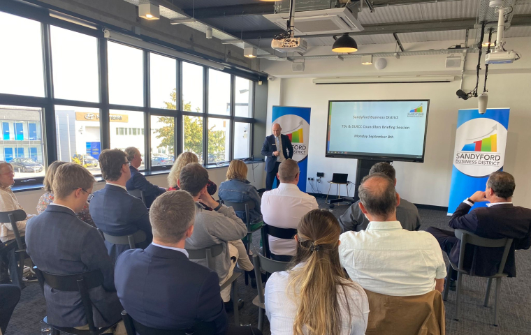 Sandyford Business District’s TDs & DLR Councillors Briefing Session  gallery image