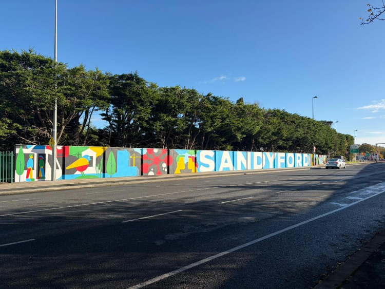 New Mural Brought to Life on Burton Hall Road