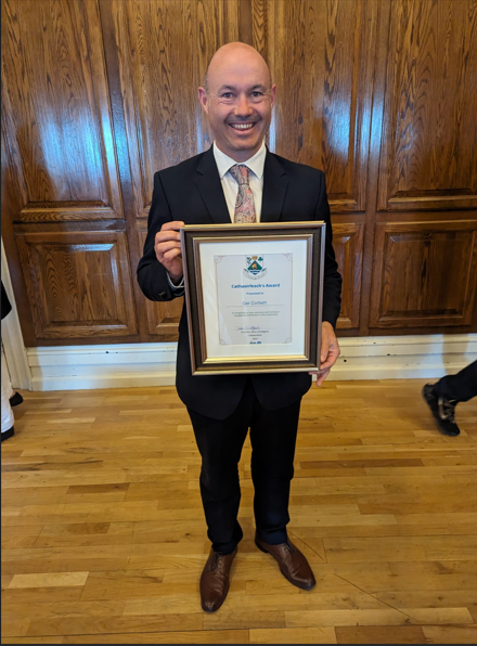 Sandyford Business District CEO Ger Corbett receives Cathaoirleach’s Award