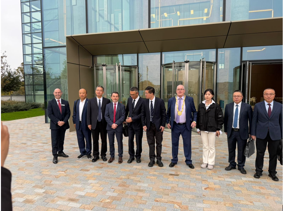 Zigong Delegation Visits Sandyford Business District to Foster Ties in Innovation and Sustainability
