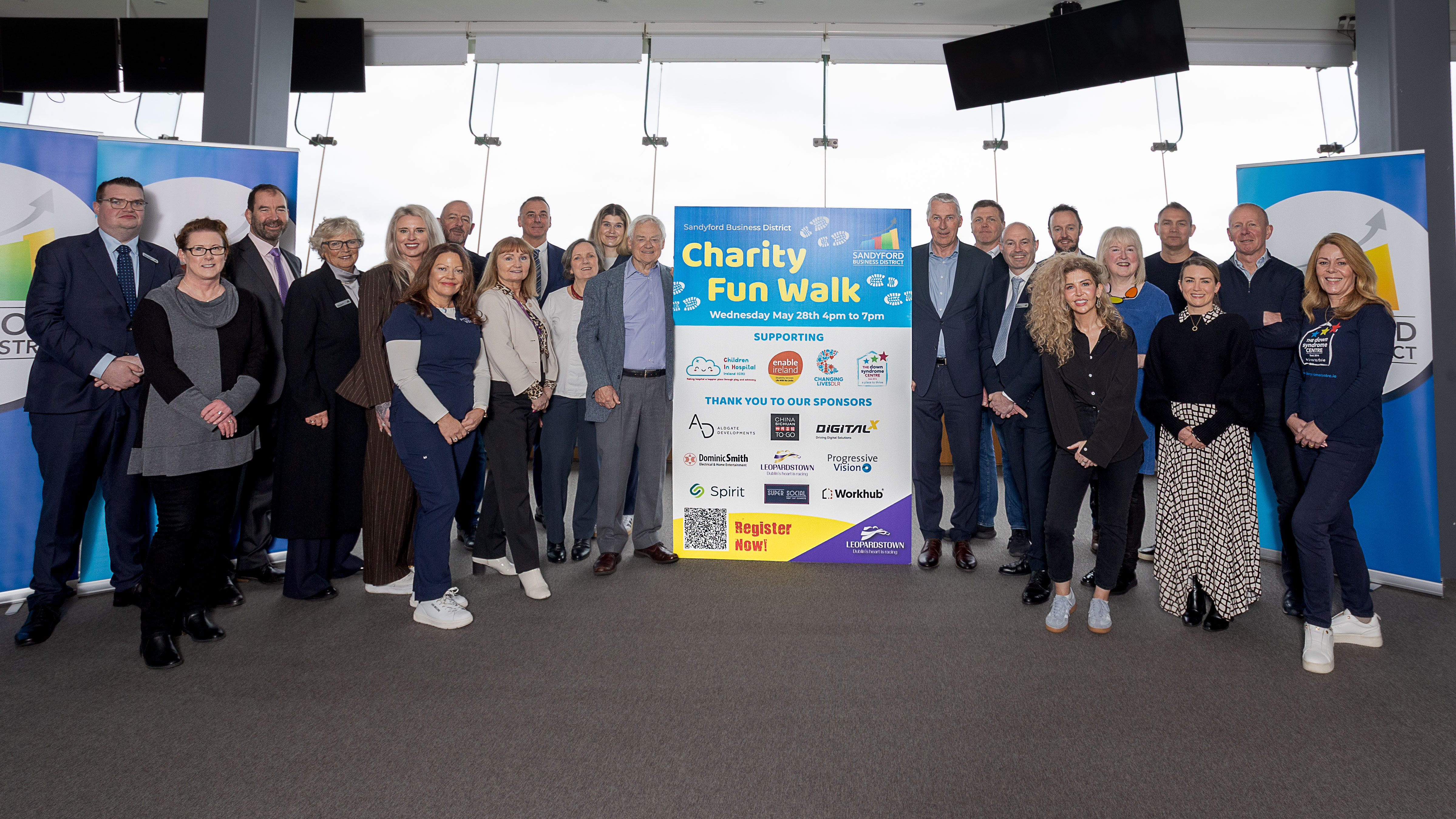 Sandyford Business District Charity Fun Walk 2025 Launch