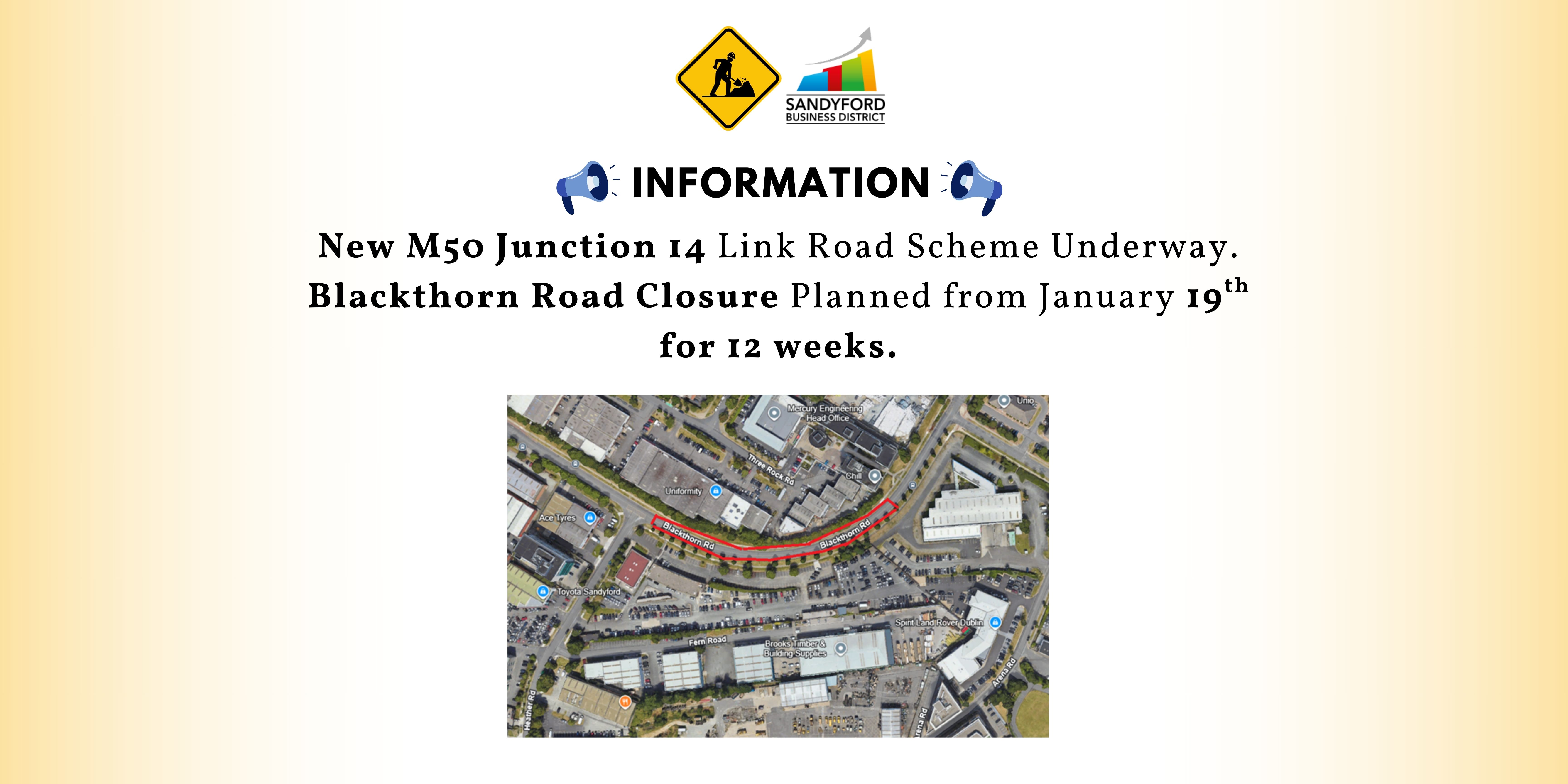 SBD Roadworks Updates Sandyford Business District SBD Roadworks Updates Sandyford Business District