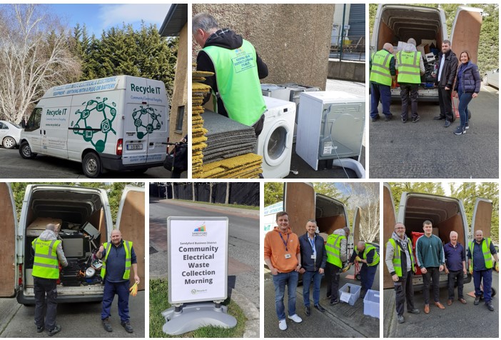 Sandyford Business District Electronic and Electrical Waste Recycling Morning: November 16th 