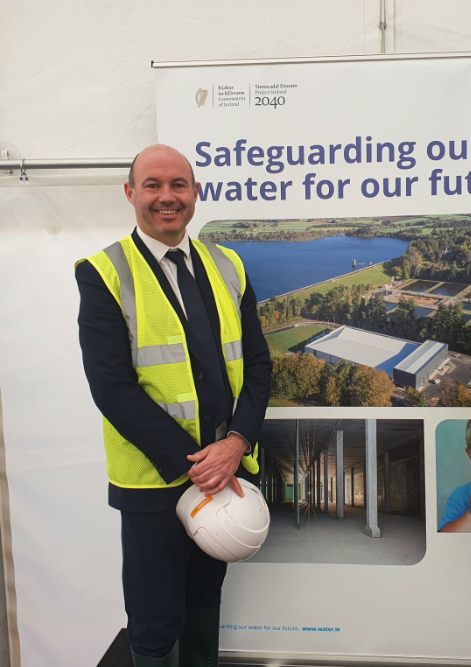CEO of Sandyford Business District, Ger Corbett at the opening of Stillorgan Reservoir May 2022