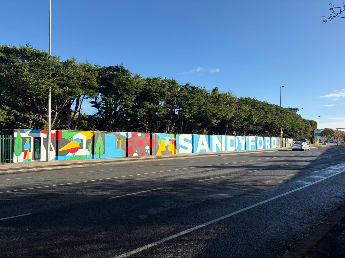 New Mural Brought to Life on Burton Hall Road